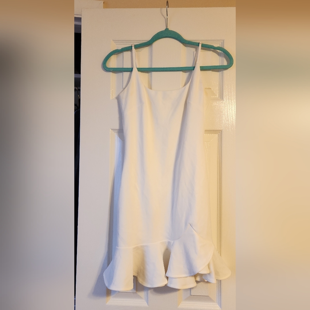 White Sleeveless Top